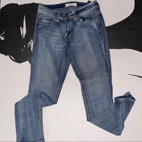 VGS Jeans Vgs Denim For All Time Straight Leg Medium Blue Stone